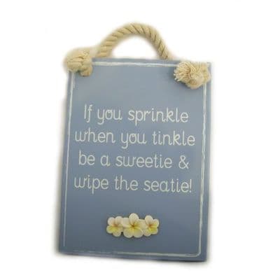 Sprinkle Wall Plaque, Funny Phrases