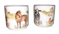 The Farmyard Egg Cups by Jennifer Rose