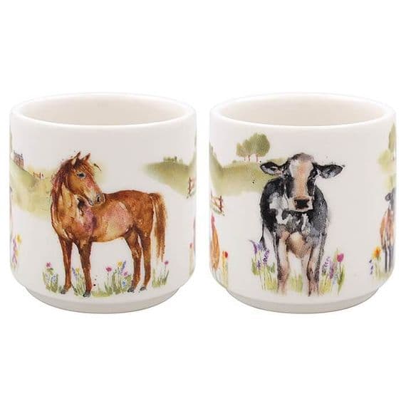 The Farmyard Egg Cups by Jennifer Rose