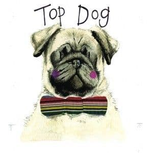 Top Dog Fridge Magnet