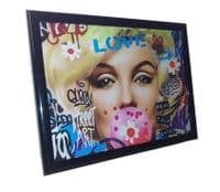 Urban Art Blonde Bombshell Lap Tray