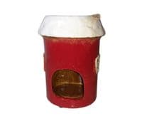 Village Pottery Heart Christmas Wax Melt Warmer | Handcrafted Tealight Burner