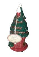 Village Pottery Tealight Christmas Tree House