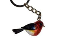 Vintage Style Robin Keyring