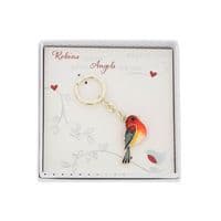 Vintage Style Robin Keyring