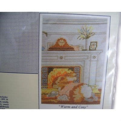 Warm and Cosy Counted Cross Stitch Kit,Masterplan