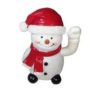 Waving Snowman with moving arm