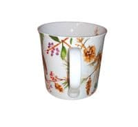 Winter Robin Fine China Mug and Coaster Set by Jennifer Rose Gallery