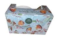 Winter Robin Fine China Mug and Coaster Set by Jennifer Rose Gallery