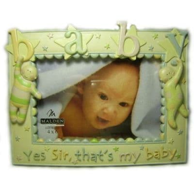 Yes Sir, That's My Baby Photo Frame. 4 x 6 inches