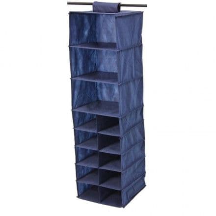 Canvas Hanging Wardrobe Organiser