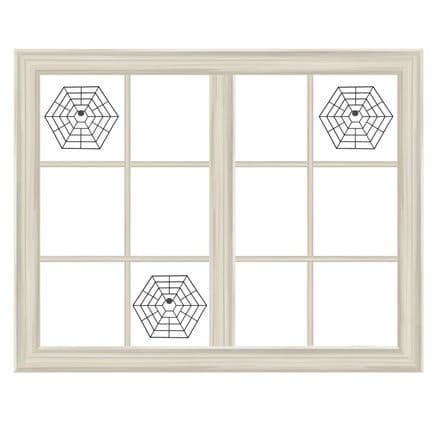 Halloween Spider Web Window Decorations