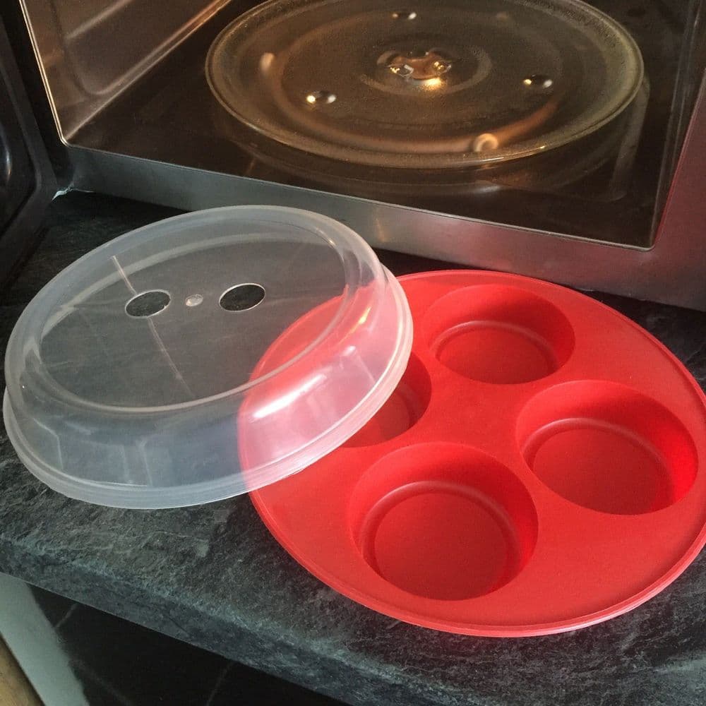 Microwave 4 Egg Poacher