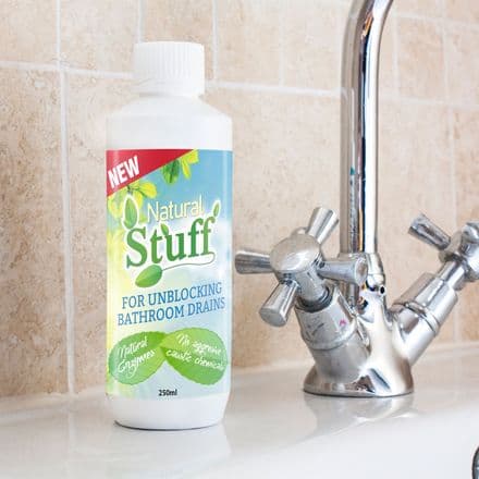 Natural Stuff for Unblocking Bathroom Drains