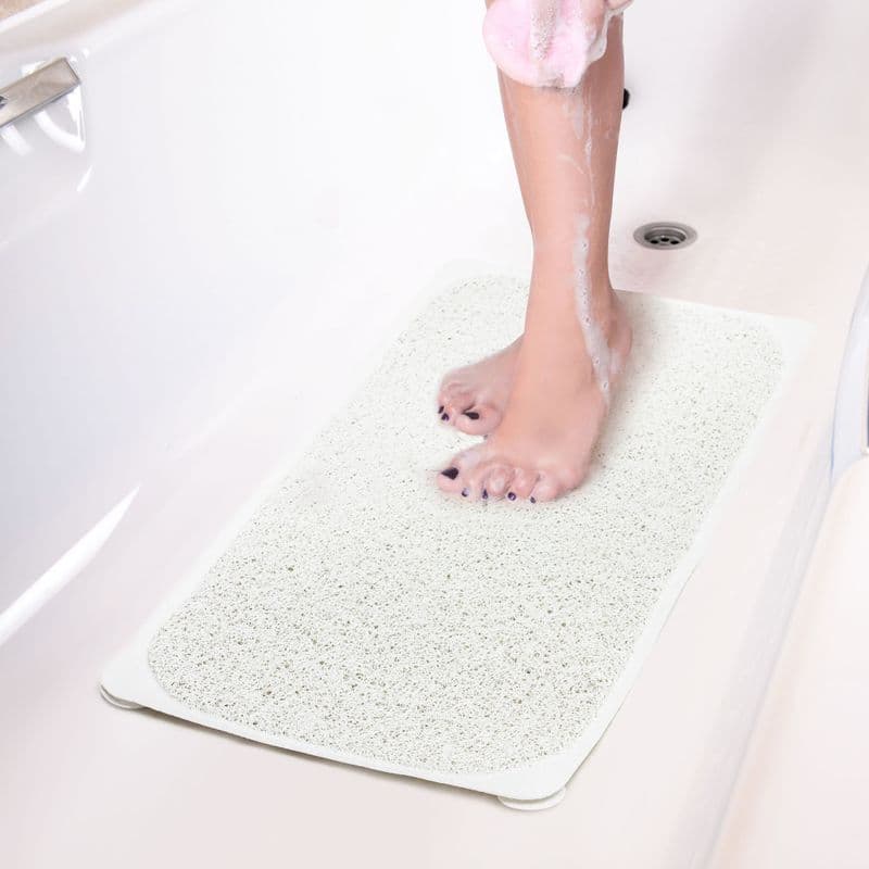 Non-Slip Loofah Style Bath Mat Only