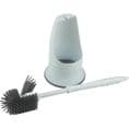 Silicone Under Rim Toilet Brush With Holder