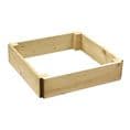 Square Timber Raised Bed