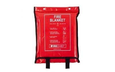 1.8M X 1.8M FIRECHIEF FIRE BLANKET SOFT CASE (SVB4/K40)