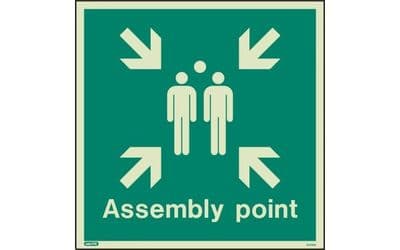 4128Q - ASSEMBLY POINT SIGN
