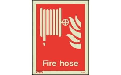 6495D/R - FIRE HOSE LOCATION SIGN 200 X 150mm