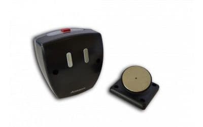 AGDHBK1 - AGRIPPA ACOUSTIC BATTERY OPERATED DOOR HOLDER - BLACK FINISH