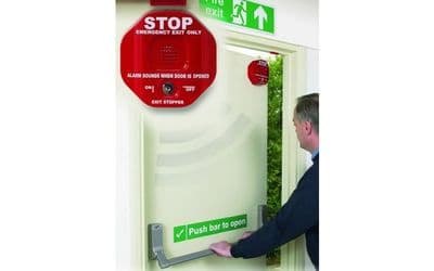 EXIT STOPPER DOOR ALARM