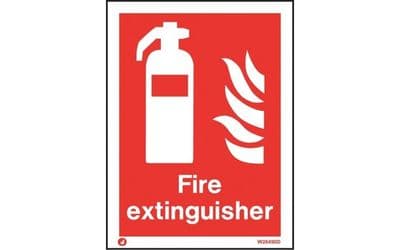FIRE EXTINGUISHER LOCATION SIGN 300 x 225mm