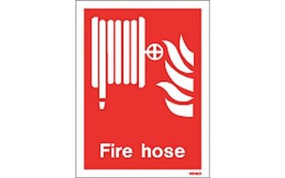 FIRE HOSE LOCATION SIGN - 200 x 150mm