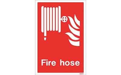 FIRE HOSE LOCATION SIGN - 300 x 200mm