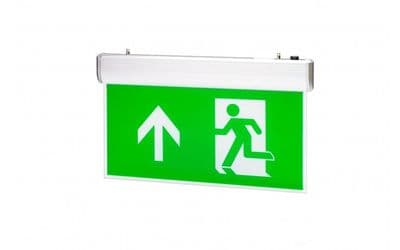 FIRECHIEF 4W EMERGENCY EXIT HANGING SIGN