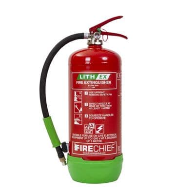 Firechief 6ltr Lith-Ex Extinguisher