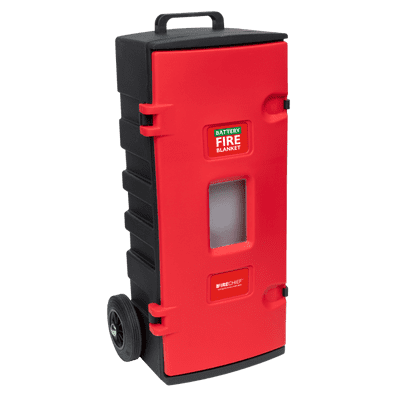 Firechief EV Fire Blanket Wheeled Cabinet
