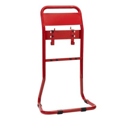 Firechief Flat-Pack Tubular Double Stand - Red (FPSR2)