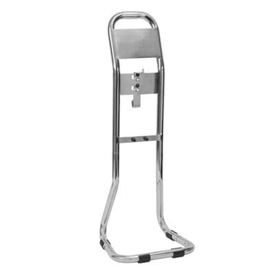 Firechief Flat-Pack Tubular Single Stand - Chrome (FPSC1)