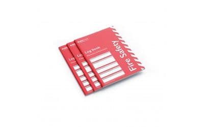 FIRECHIEF FLB1 - Fire Log Book-A4 - Pack of 10