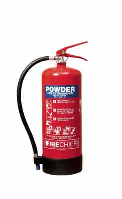 FIRECHIEF FXP3 - XTRP3R 3KG Powder Fire Extinguisher Red