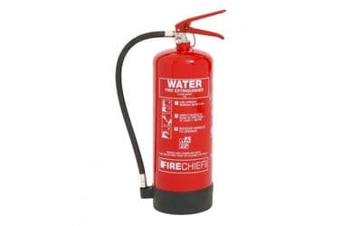 FIRECHIEF FXW6 - 6L Water Fire Extinguisher Red