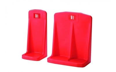 FIRECHIEF HS10/RED - SINGLE FLAT BASE FIRE EXTINGUISHER STAND