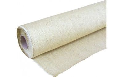FIRECHIEF HS1306 - 1M X 50M HEAVY DUTY PRE-COATED GLASS FIBRE DRAPE