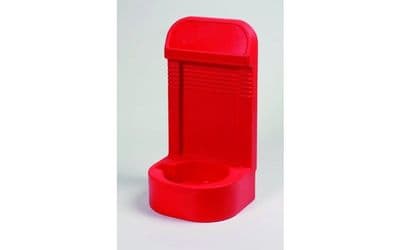 FIRECHIEF HS16/RED - SINGLE FIRE EXTINGUISHER STAND WITH RECESSED BASE