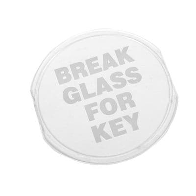 FIRECHIEF KB2 (SG2) - REPLACEMENT PLASTIC PANEL FOR  IN EMERGENCY KEYBOX