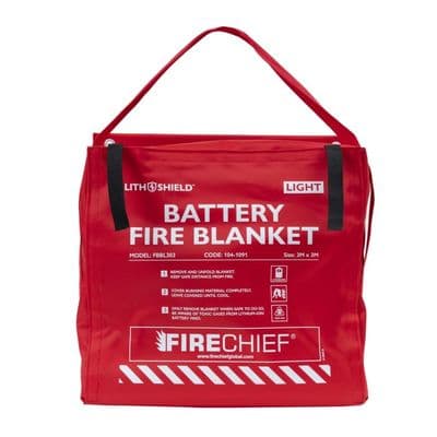 Firechief LithShield Light Battery Fire Blanket 3 x 3m