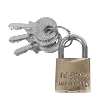 FIRECHIEF PLB20 - 20MM BRASS PADLOCK