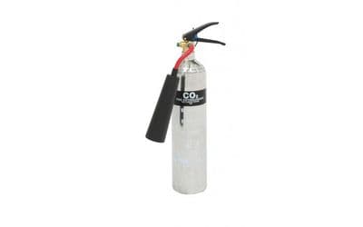 FIRECHIEF PXC2 - 2 KG POLISHED CO2 FIRE EXTINGUISHER