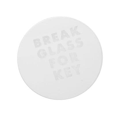 FIRECHIEF SG1 - SPARE EMERGENCY BREAK GLASS KEYBOX GLASS