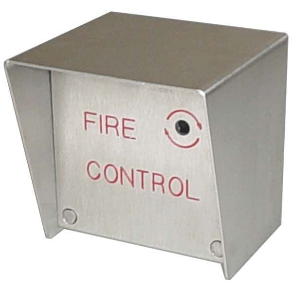 FSM Fire Brigade Housing Shaped Drop Key With Rain Hood