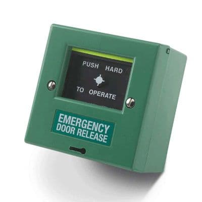 Gianni (GEM) BG1-G | BG1 Green Break Glass Unit, Single Pole