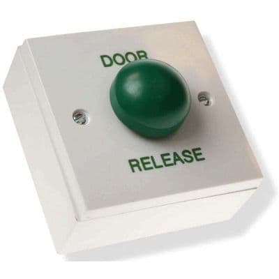 ICS DRB009F-DR | Exit Button With A Large Green Dome Button