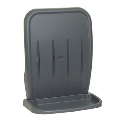 INJECTION MOULDED TWO-PART GREY STAND - DOUBLE