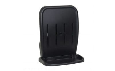 INJECTION MOULDED TWO PART STAND BLACK - DOUBLE
